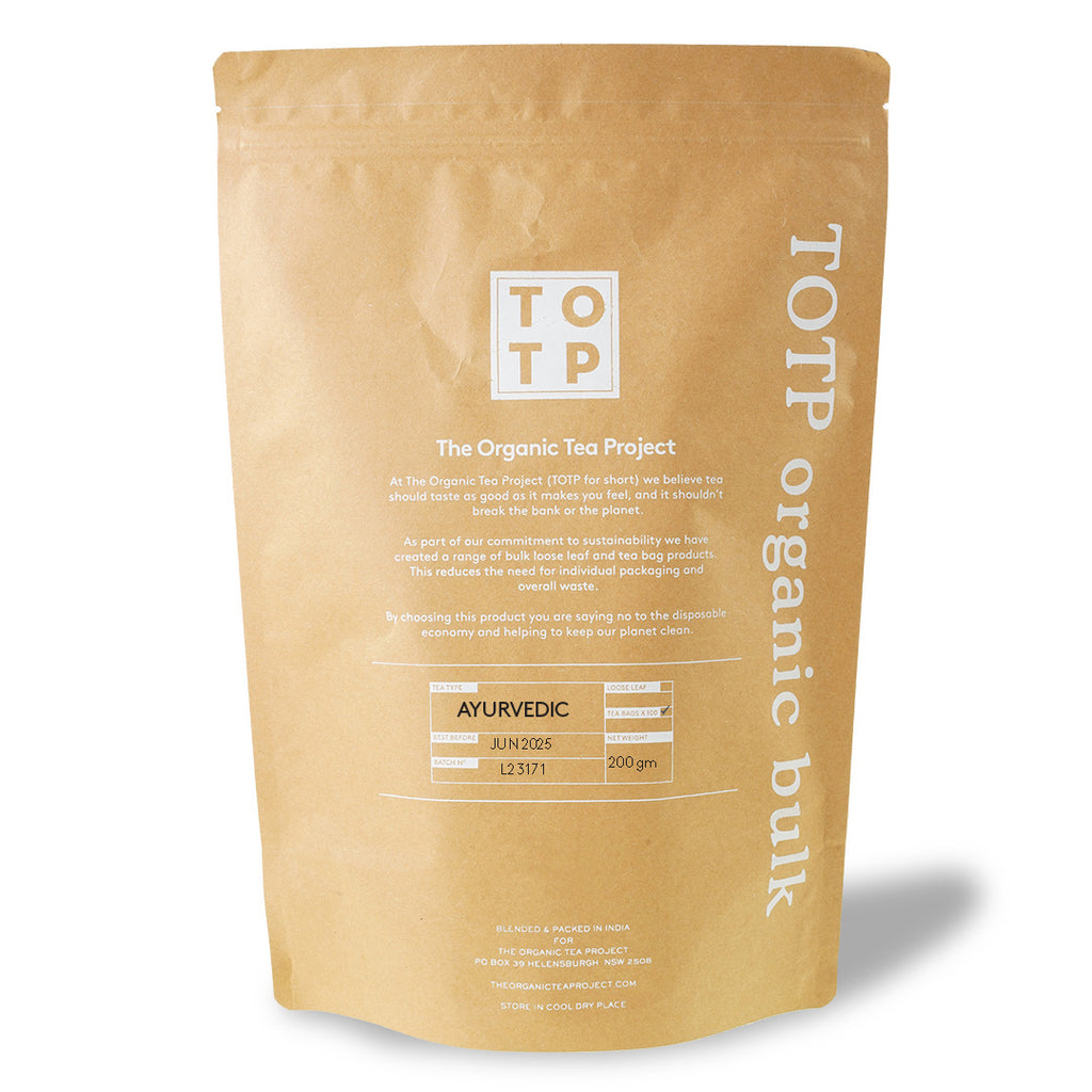 Bulk Organic Tea | 100 Pyramid Bags & 500g Loose Leaf | TOTP ...